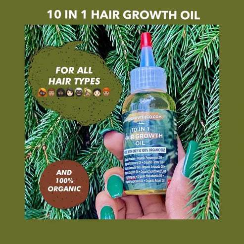 Follicle Fortify® | 10 in 1 Hair Growth Oil (30% OFF)