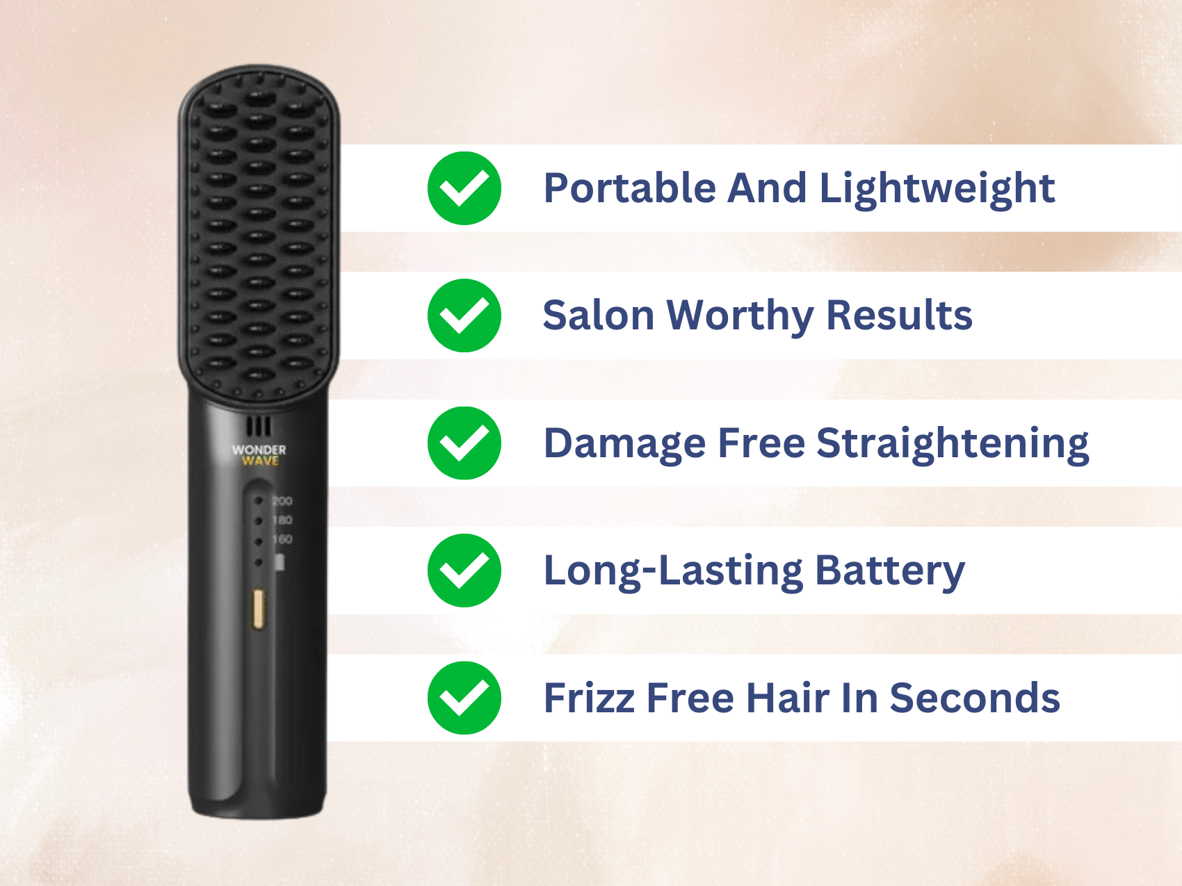 Wireless Portable Hair Styler