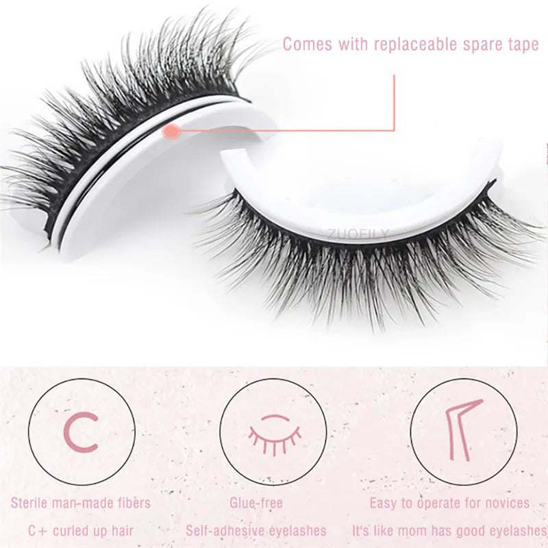 WonderLash® | Reusable Adhesive Eyelashes (30% OFF)