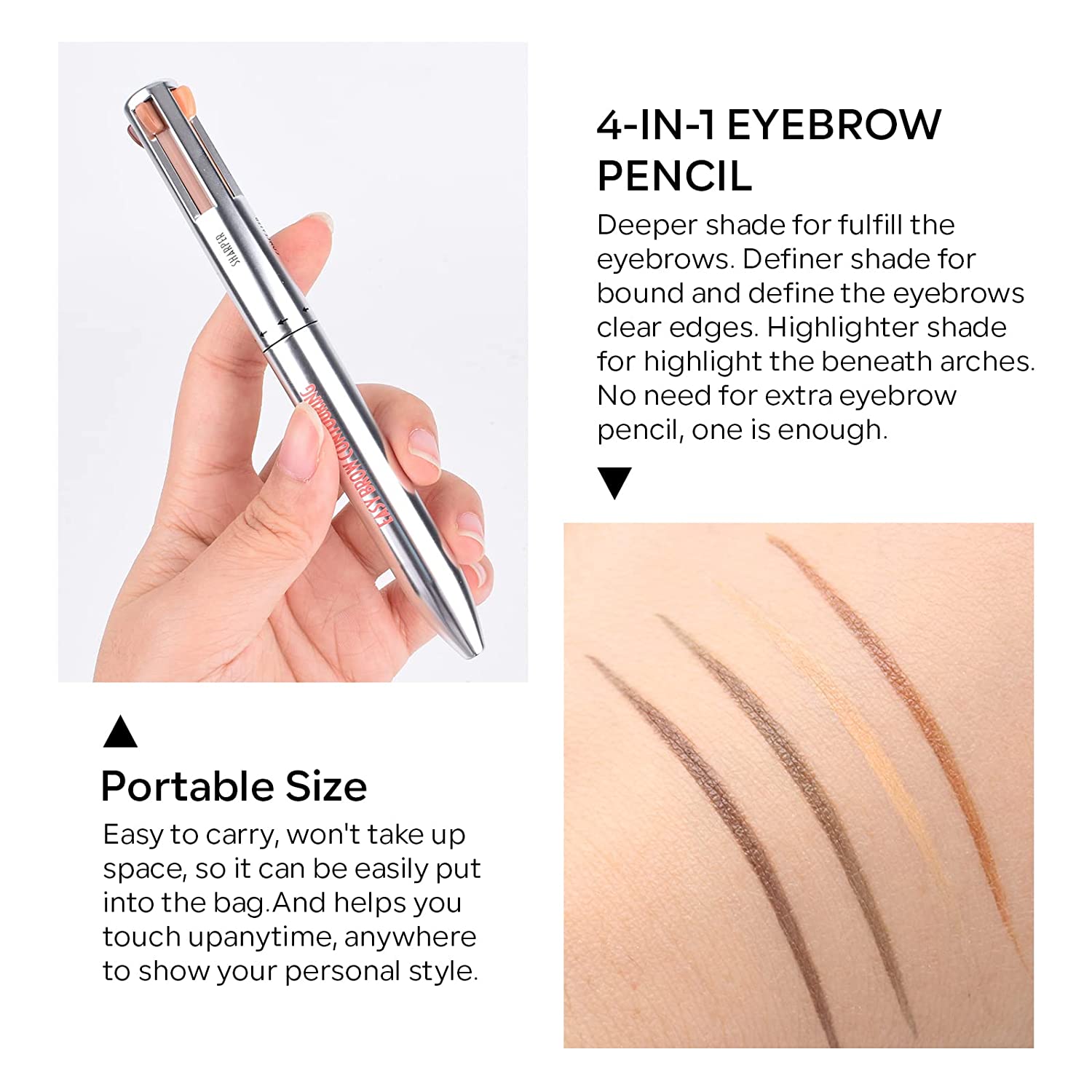 4EverBrow® | 4-in-1 Eyebrow Contour & Highlight Pen (50% OFF)