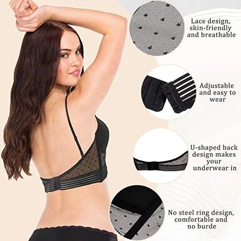 LaceCurve® | Low Back Invisible Wireless Bra (30% OFF)