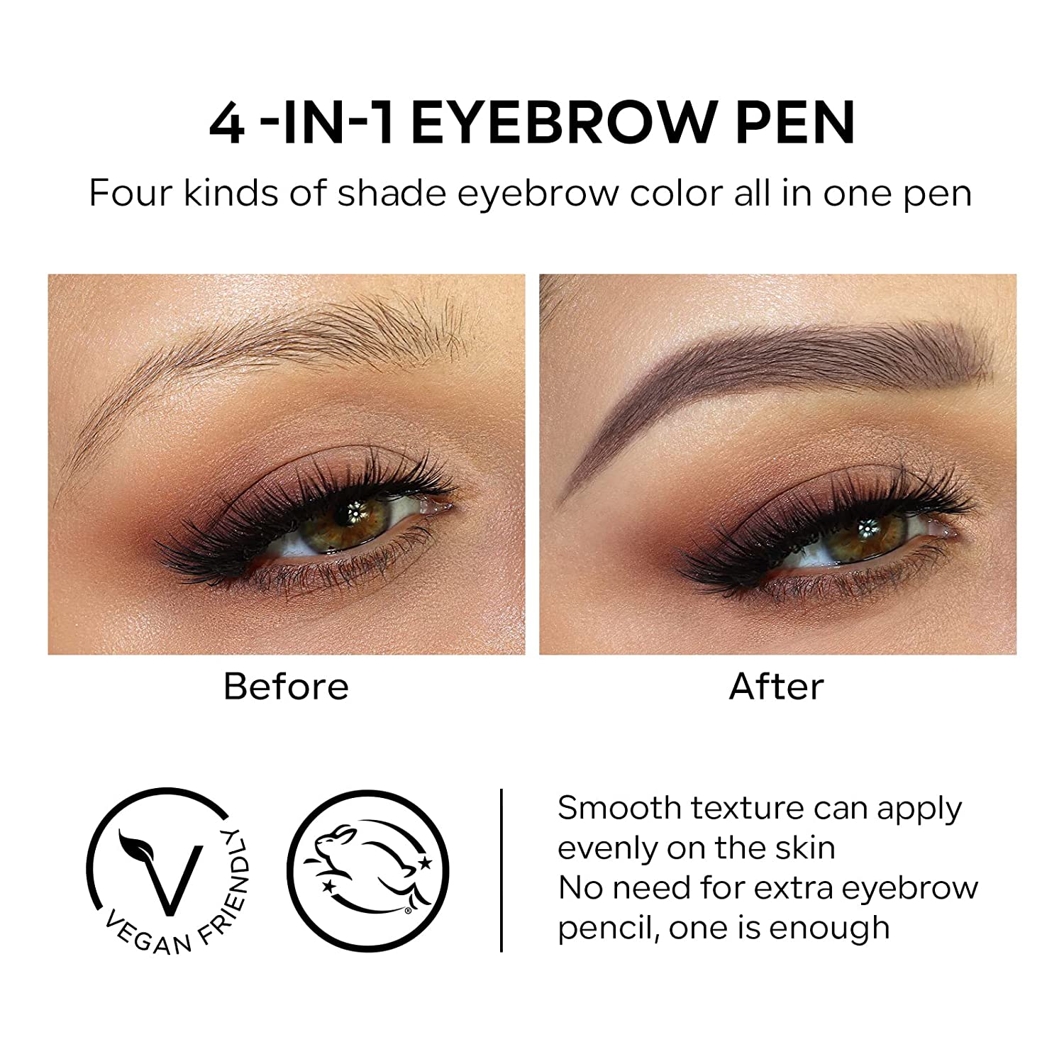 4EverBrow® | 4-in-1 Eyebrow Contour & Highlight Pen (50% OFF)