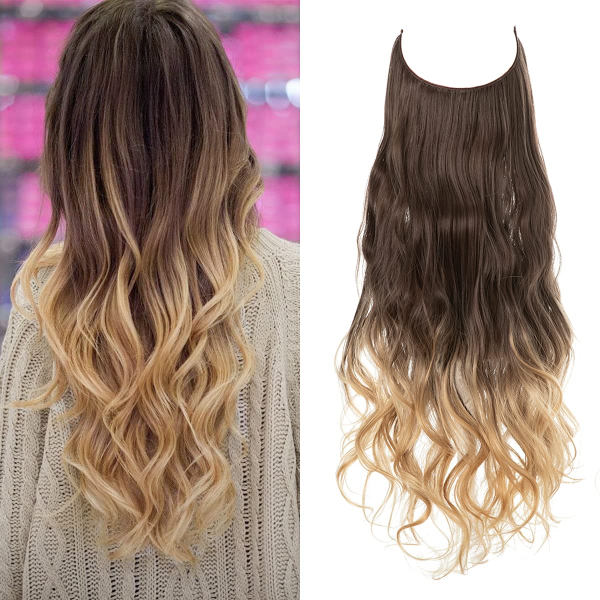 Secret Hair Invisible Halo Hair Extensions - Justsis