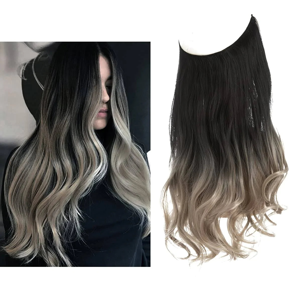 Secret Hair Invisible Halo Hair Extensions - Justsis