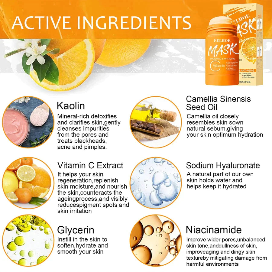 CLEANSING VITAMIN C MASK | PURIFY YOUR SKIN