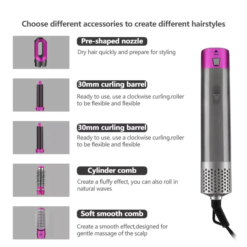 5 In 1 Airflow Curler™ 2.0 | New and Improved